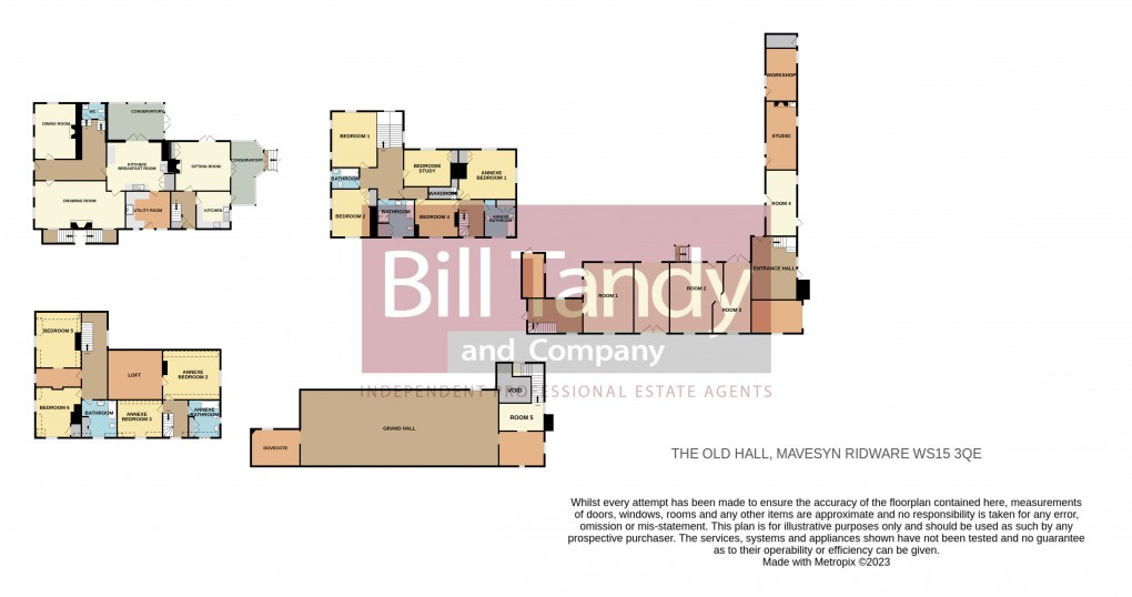 Floorplan for Mavesyn Ridware, Rugeley, Staffordshire