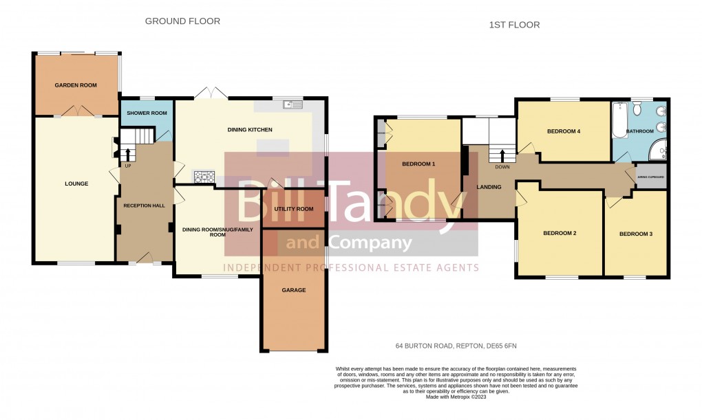 Floorplan for Repton, Derby