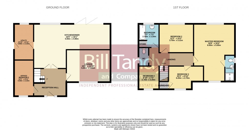 Floorplan for Cannock Road, Burntwood, Staffordshire