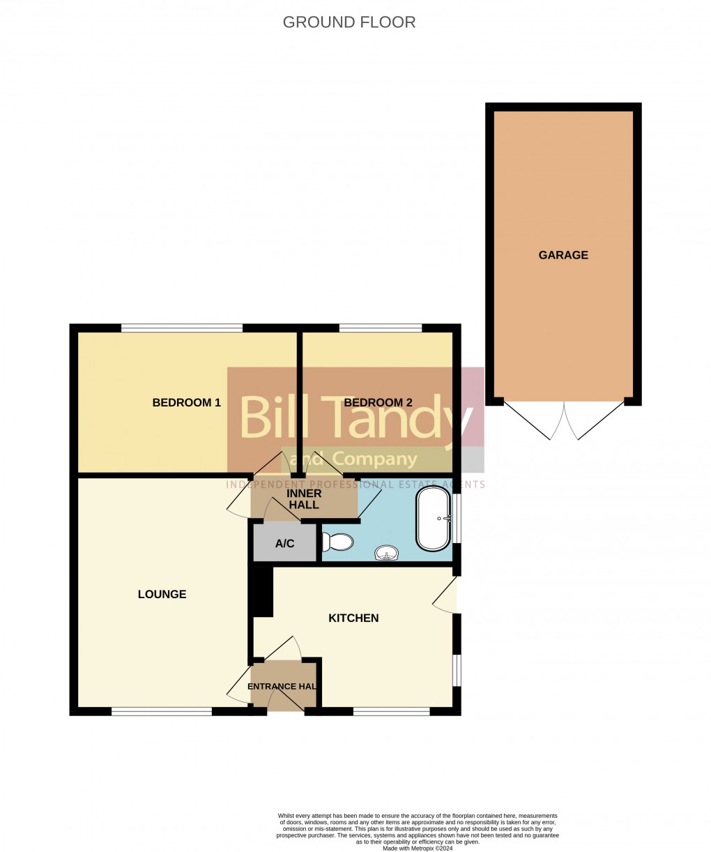 Floorplan for Crane Drive, Burntwood, Staffordshire