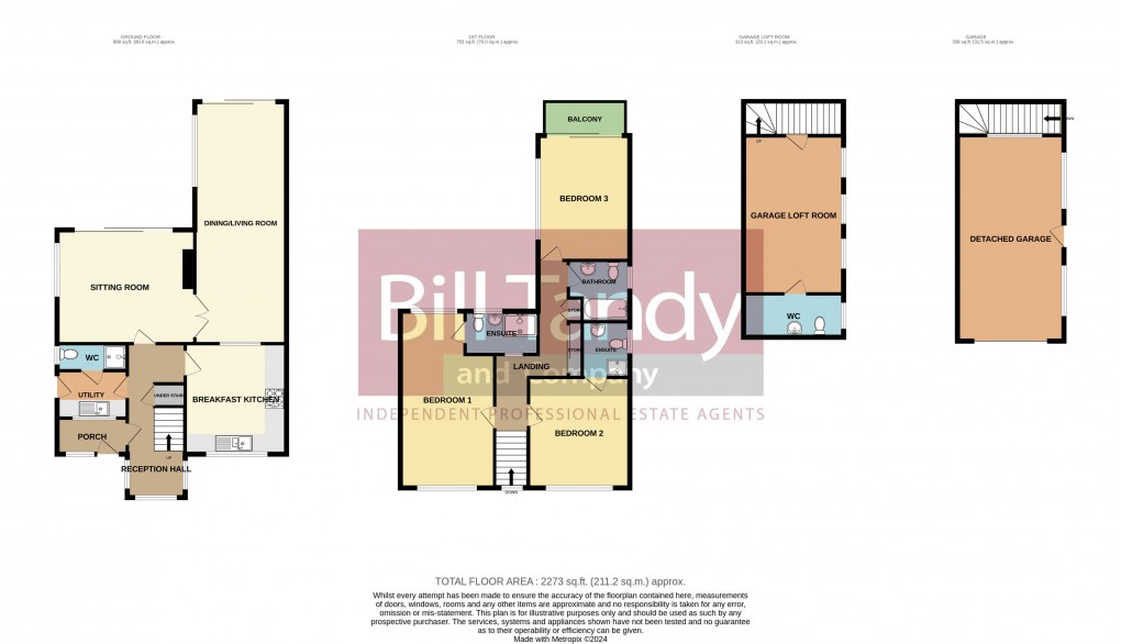 Floorplan for Chorley Road, Burntwood, Staffordshire