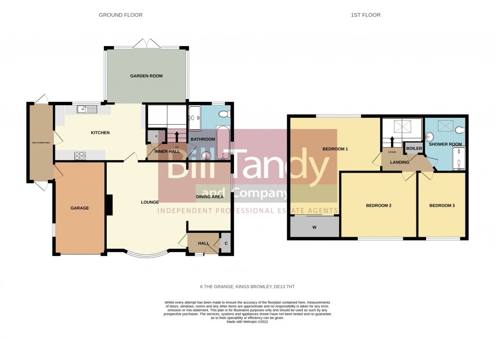 Floorplan for Kings Bromley, Burton-on-Trent, Staffordshire