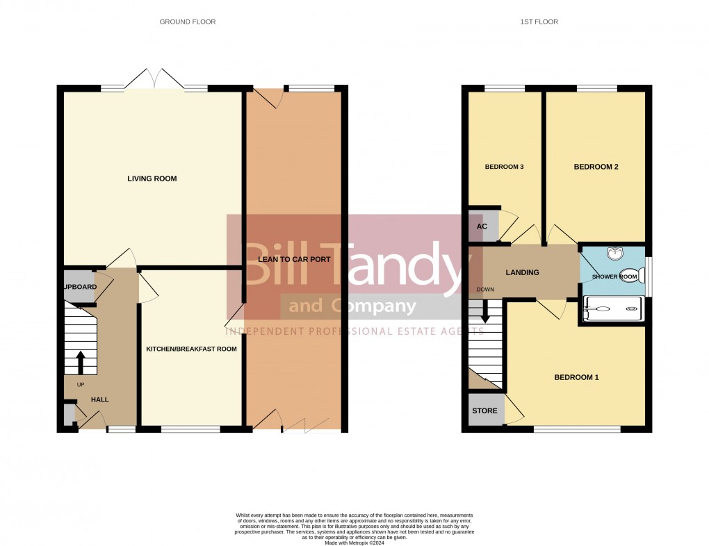 Floorplan for Sycamore Road, Burntwood, Staffordshire