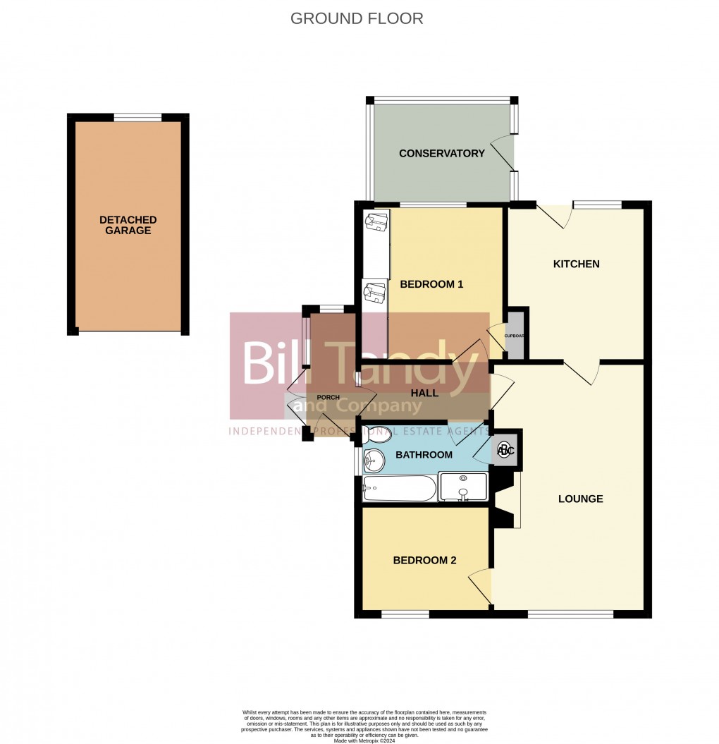 Floorplan for Columbian Crescent, Burntwood, Staffordshire