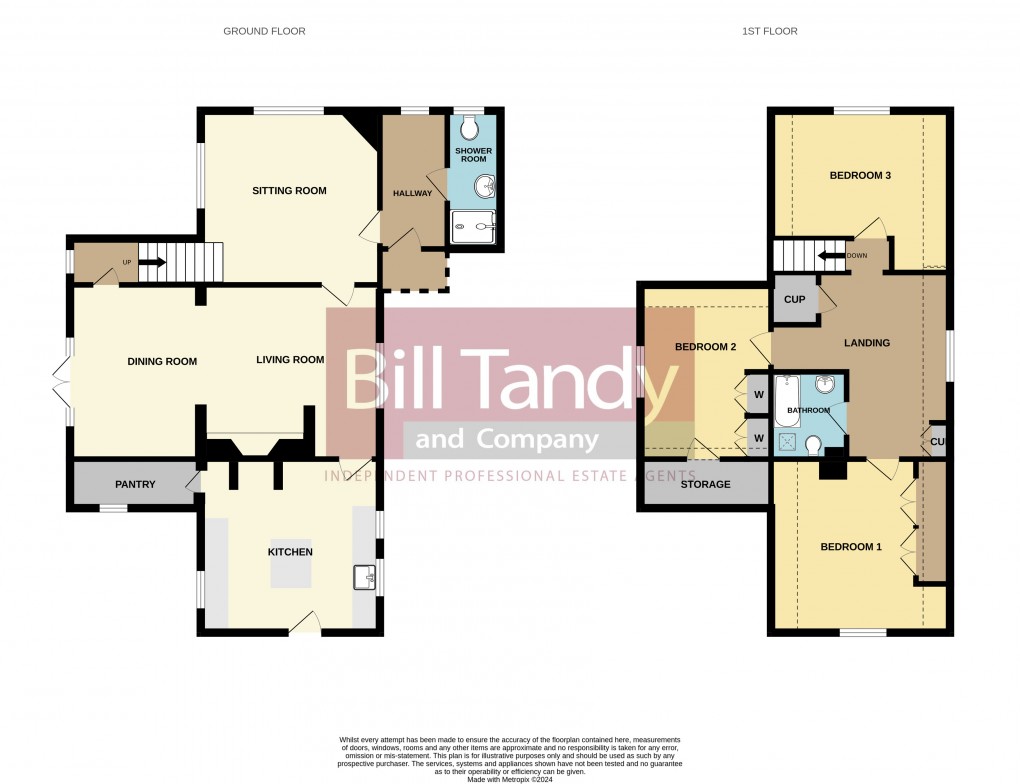 Floorplan for Alrewas, Burton-on-Trent, Staffordshire