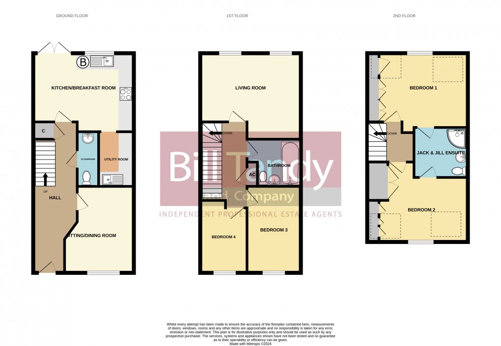 Floorplan for Handsacre, Rugeley, Staffordshire