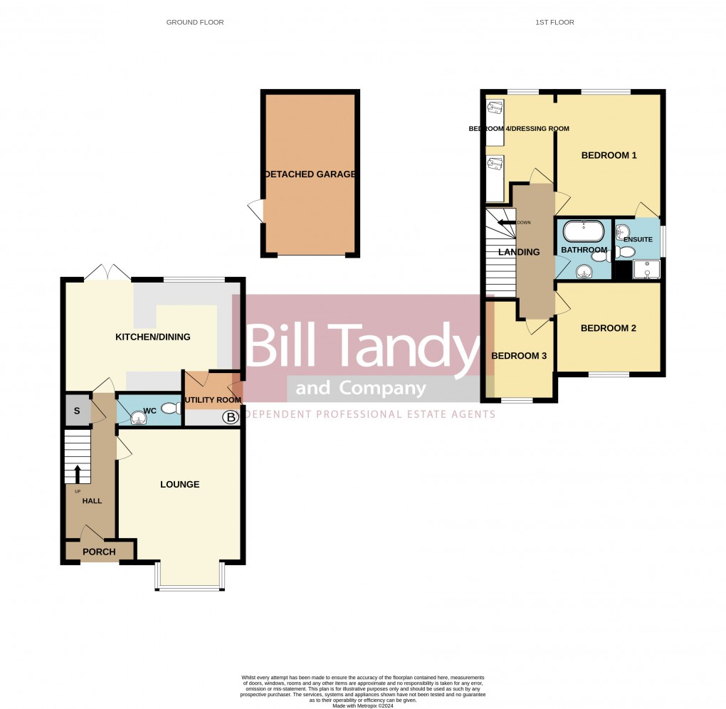 Floorplan for Norton Canes, Cannock, Staffordshire