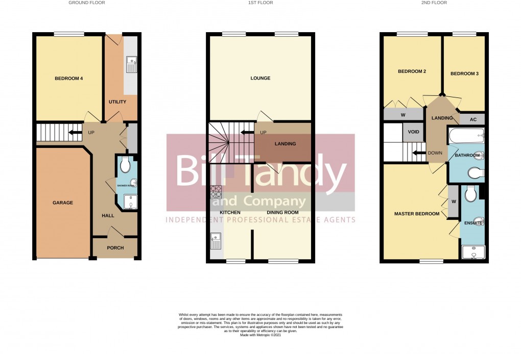 Floorplan for Harrington Walk, Lichfield, Staffordshire