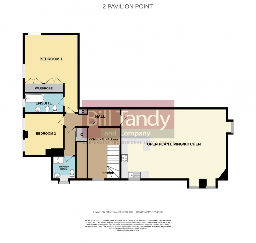 Floorplan for Dunstall Road, Rangemore, Burton-on-Trent, Staffordshire