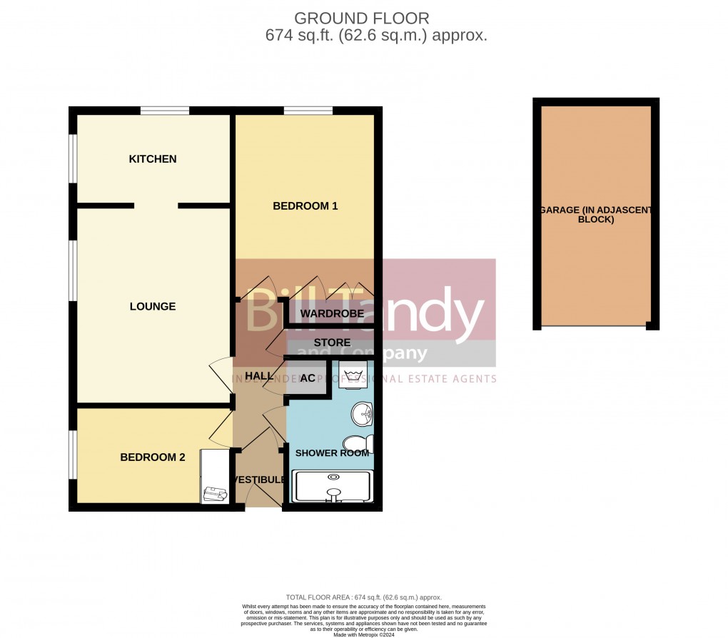 Floorplan for Selwyn Road, Burntwood, Staffordshire