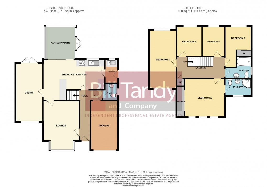Floorplan for Ogley Hay Road, Burntwood, Staffordshire