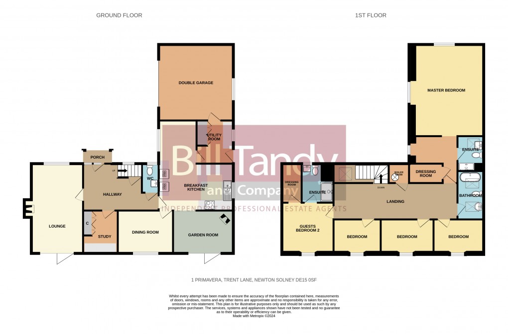 Floorplan for Newton Solney, Burton-on-Trent, Staffordshire