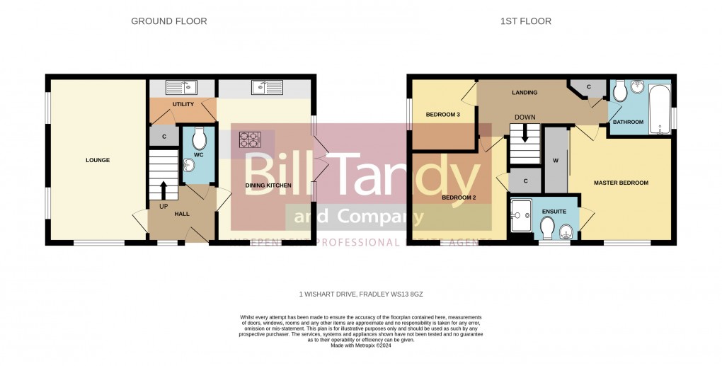 Floorplan for Fradley, Lichfield, Staffordshire