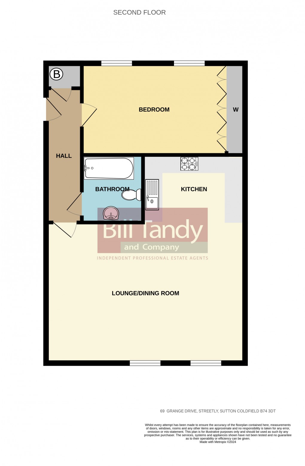 Floorplan for Streetly, Sutton Coldfield, West Midlands