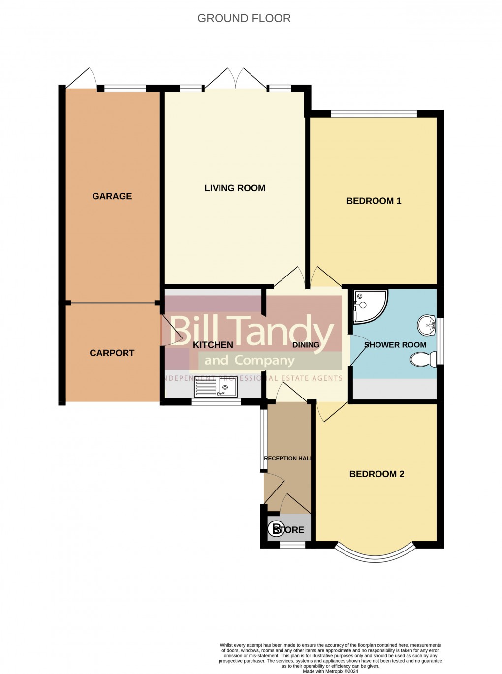 Floorplan for Halston Road, Burntwood, Staffordshire