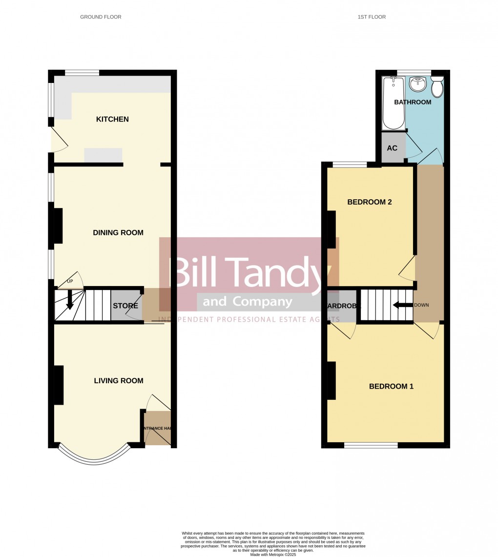 Floorplan for Brownhills, Walsall, West Midlands