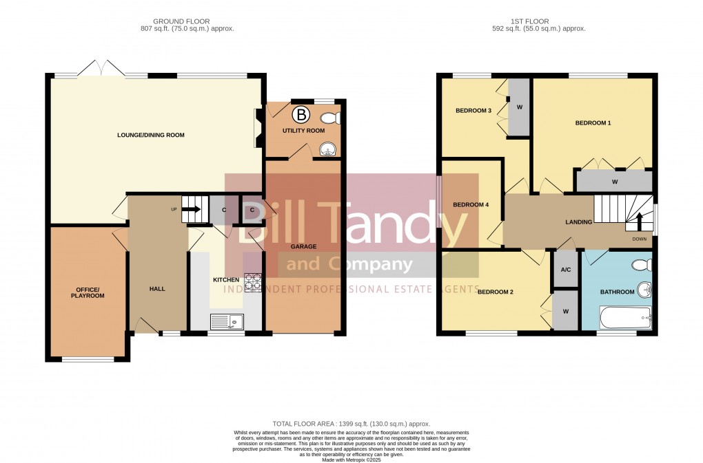 Floorplan for Oakhurst, Lichfield, Staffordshire