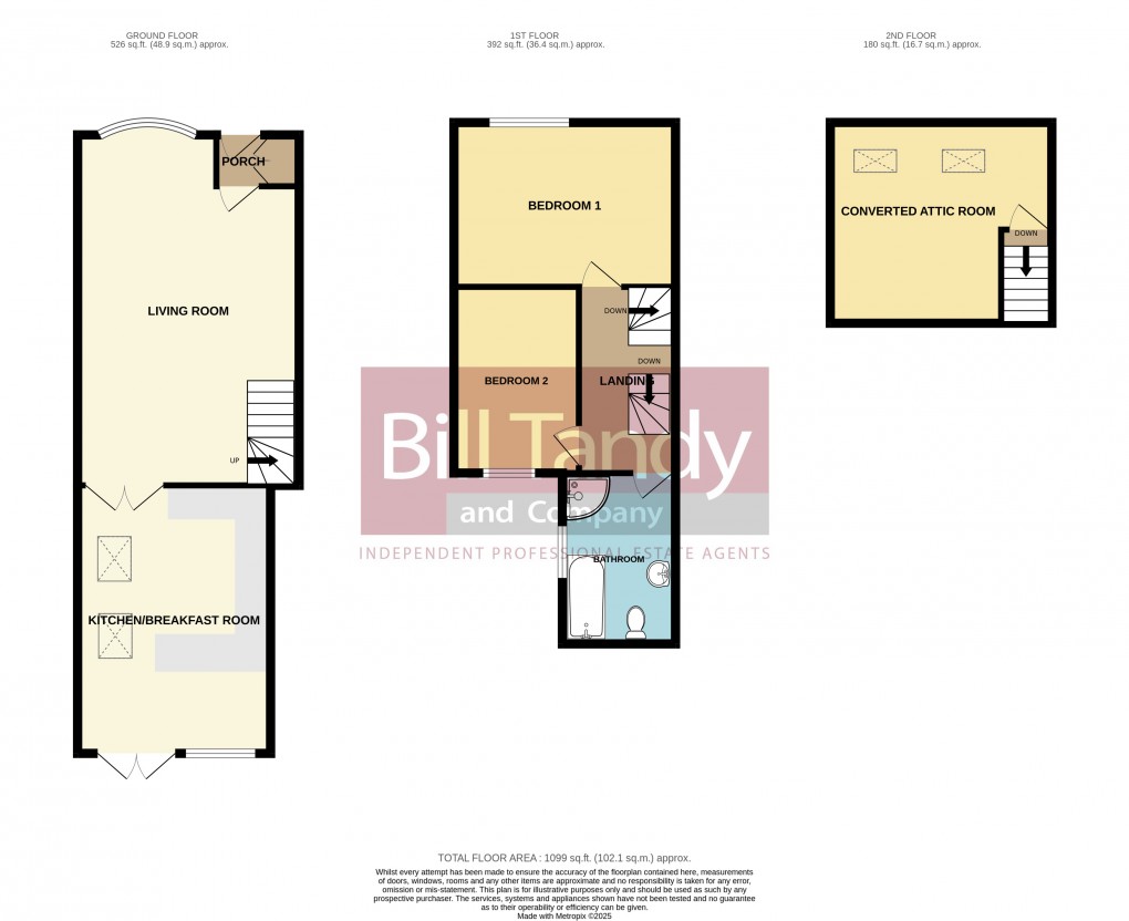 Floorplan for Park Gate Road, Cannock Wood, Staffordshire