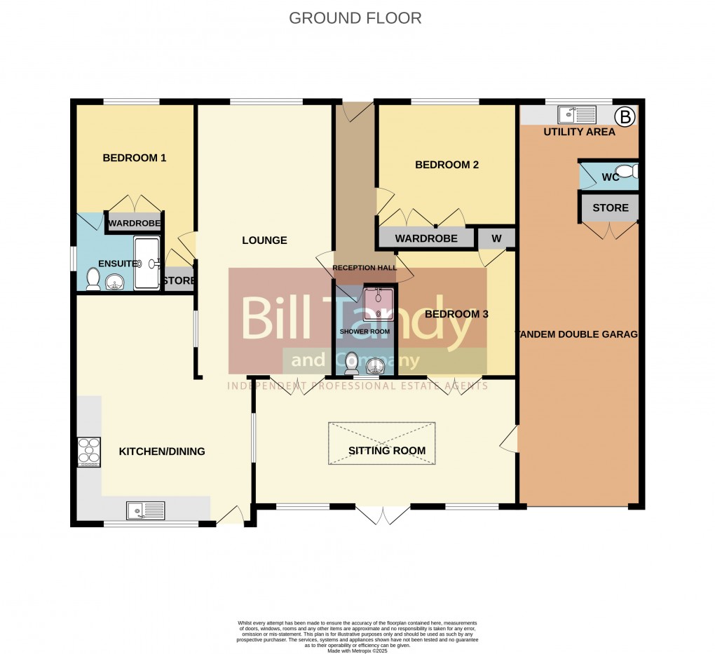 Floorplan for Cannock Road, Burntwood, Staffordshire