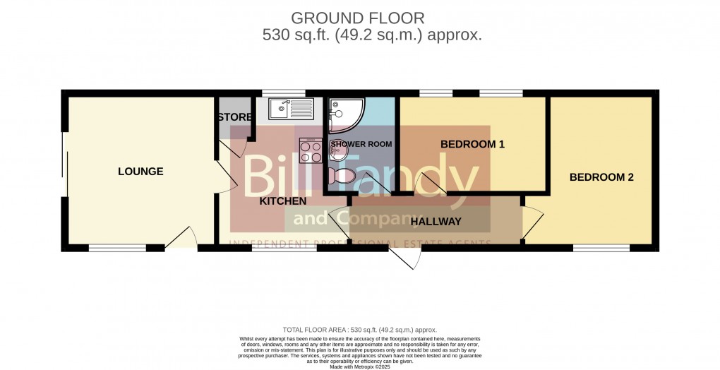 Floorplan for Ironstone Road, Chase Terrace, Staffordshire