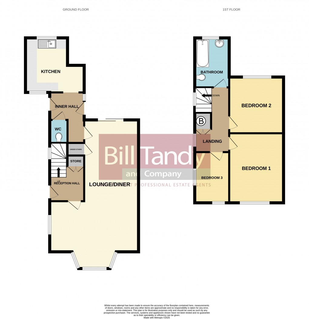 Floorplan for Brownhills, Walsall, West Midlands