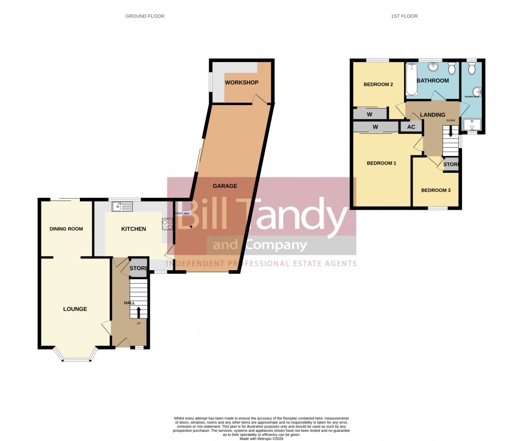 Floorplan for Meadow View, Burntwood, Staffordshire