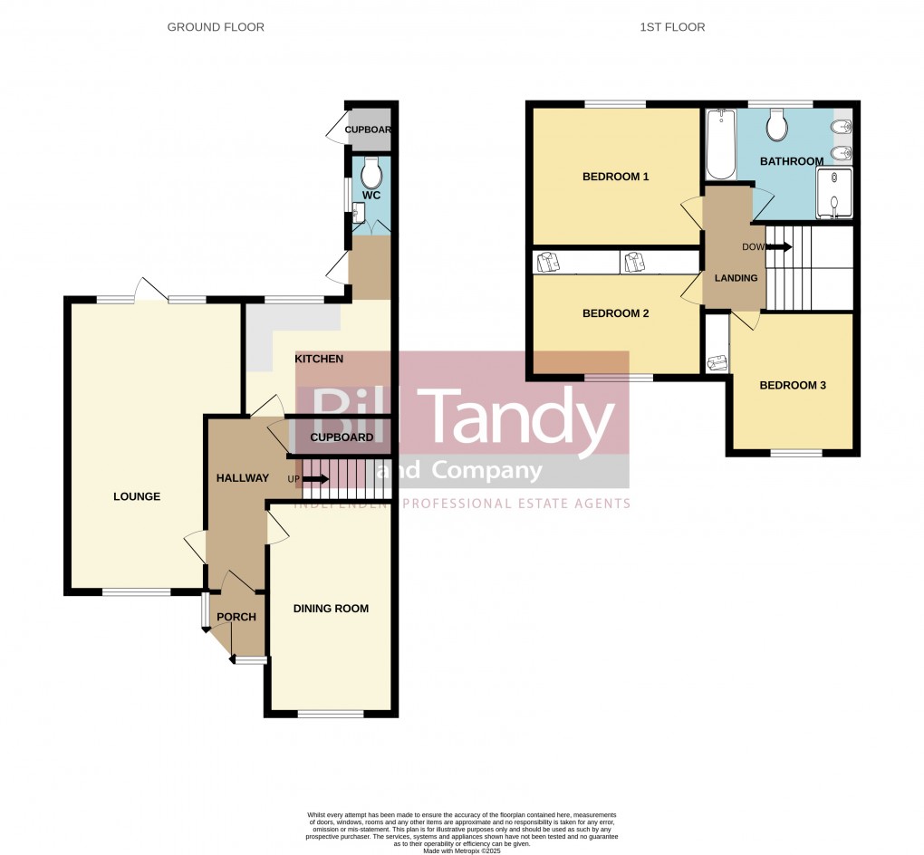 Floorplan for Hill Lane, Burntwood, Staffordshire
