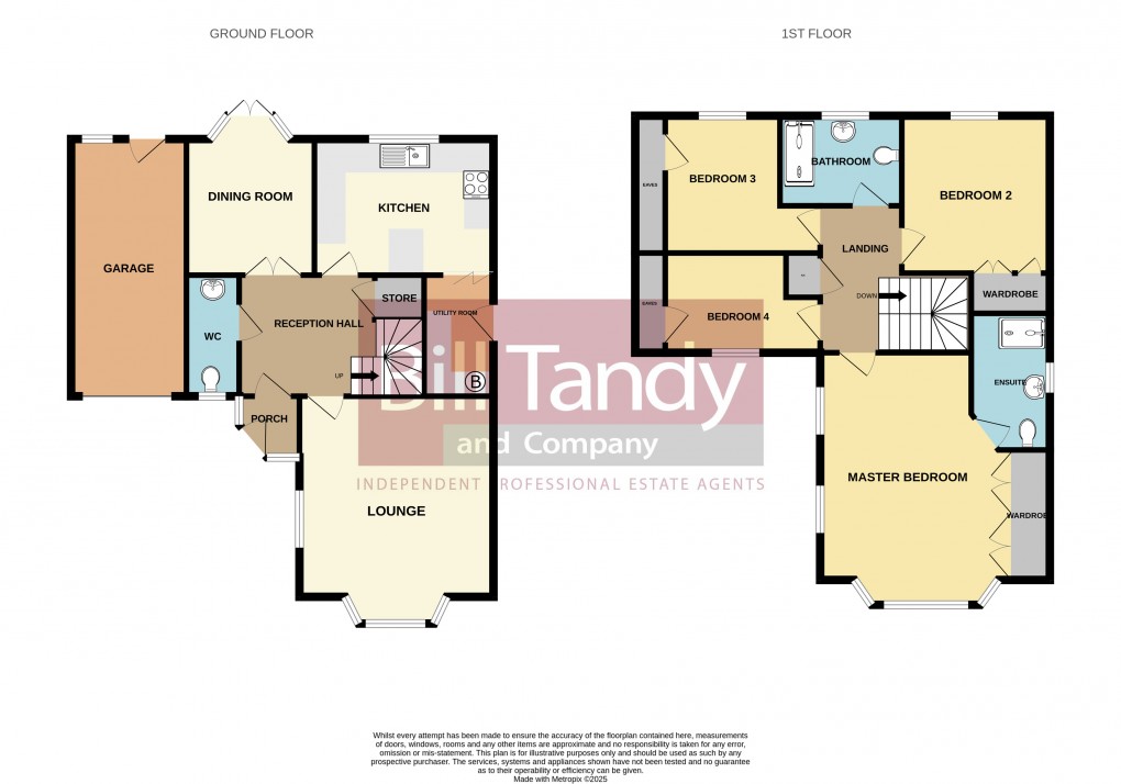 Floorplan for Park Croft, Burntwood, Staffordshire