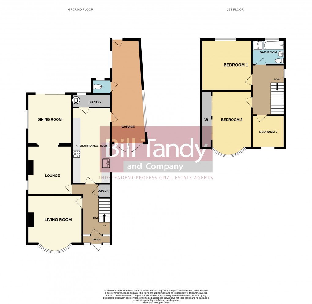 Floorplan for Bridge Cross Road, Burntwood, Staffordshire
