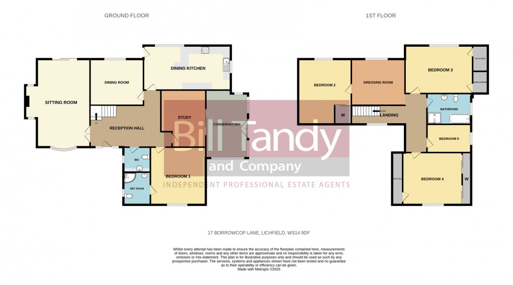 Floorplan for Borrowcop Lane, Lichfield, Staffordshire