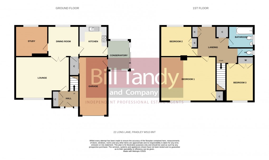 Floorplan for Fradley, Lichfield, Staffordshire