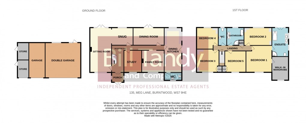Floorplan for Meg Lane, Burntwood, Staffordshire