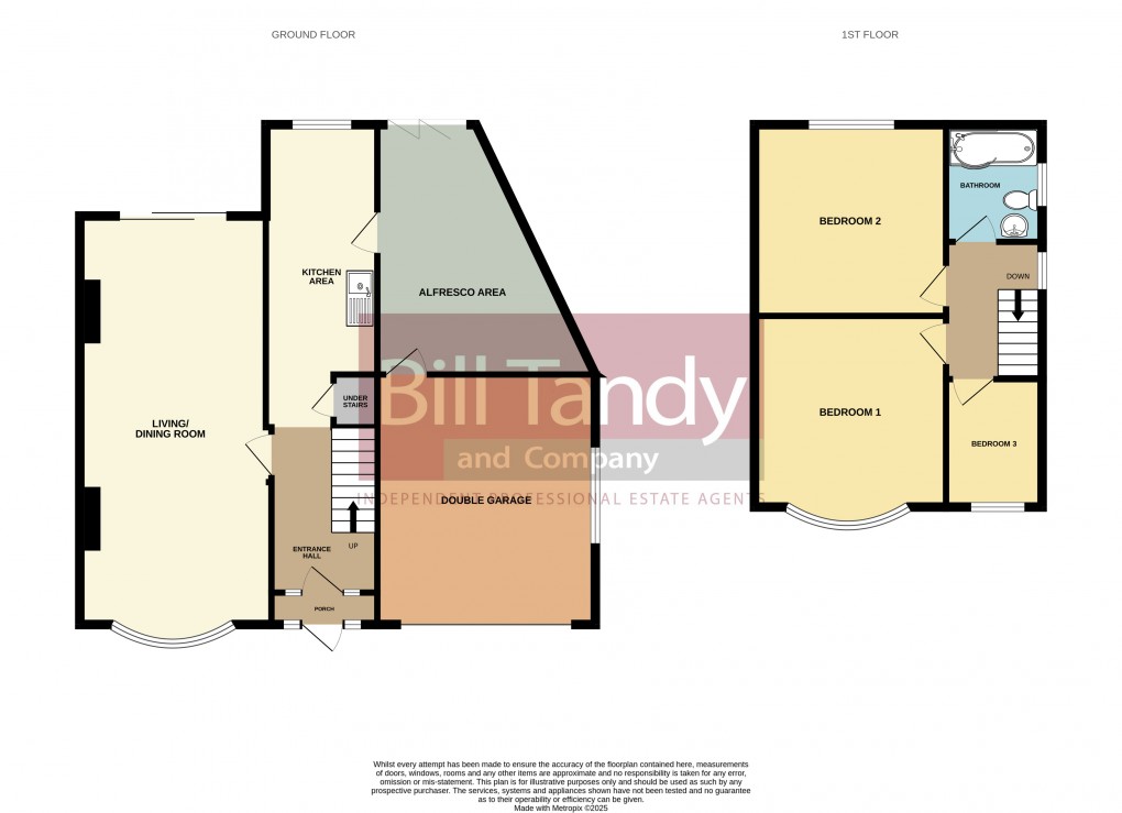 Floorplan for Hammerwich, Burntwood, Staffordshire