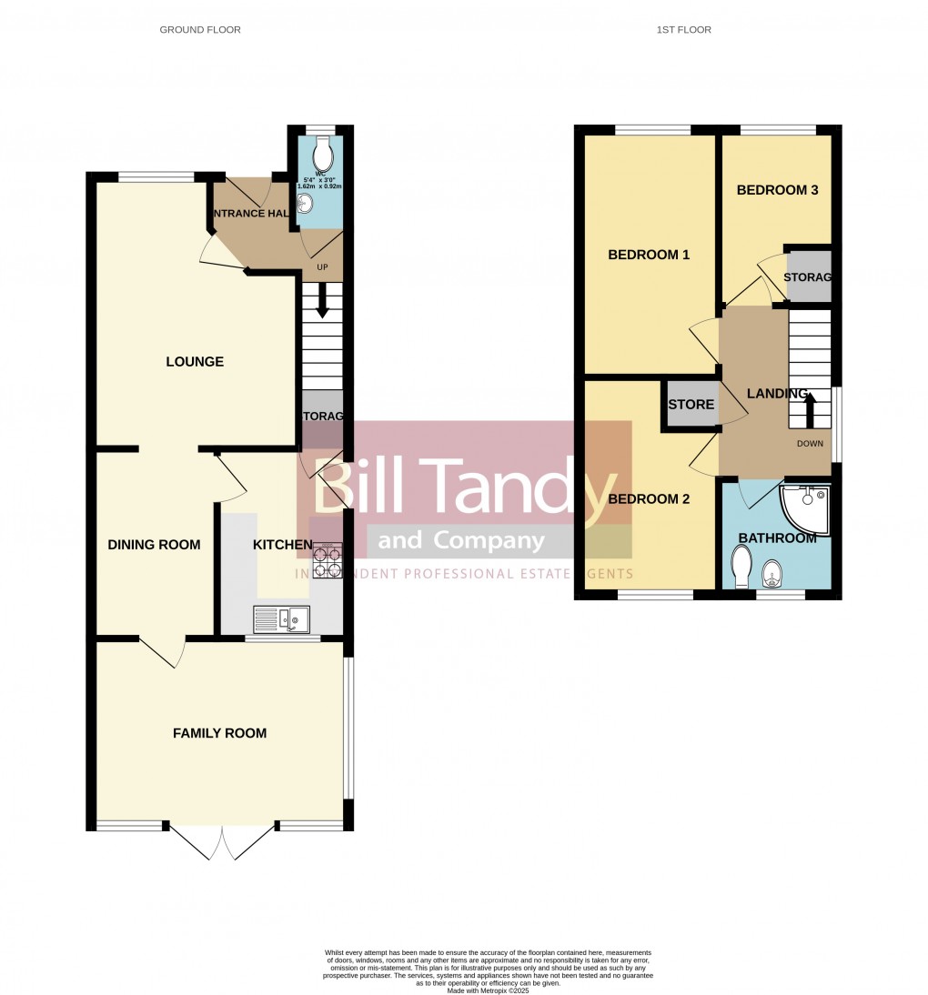 Floorplan for Brownhills, Walsall, West Midlands