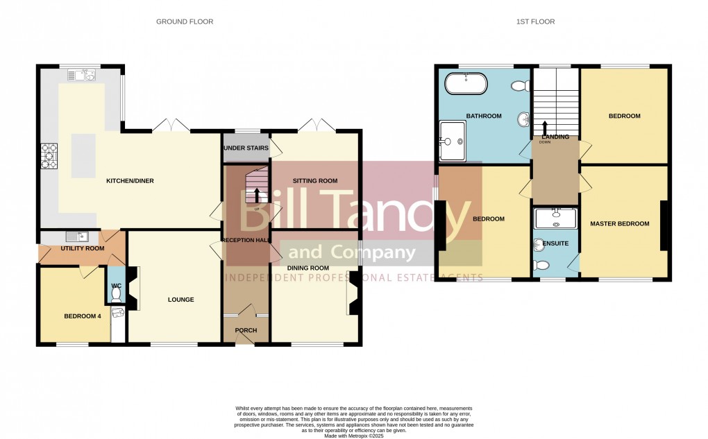 Floorplan for Chase Road, Burntwood, Staffordshire