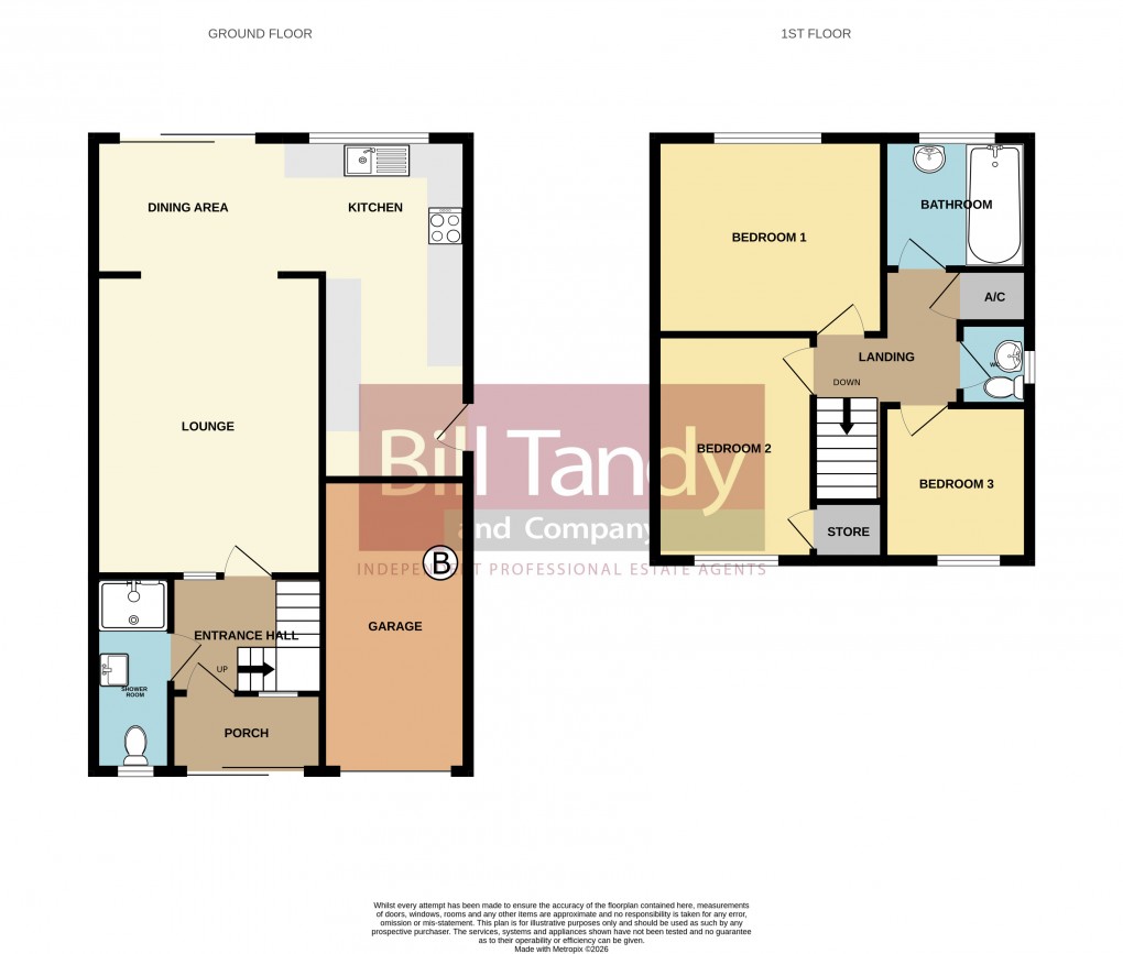 Floorplan for Boney Hay Road, Burntwood, Staffordshire