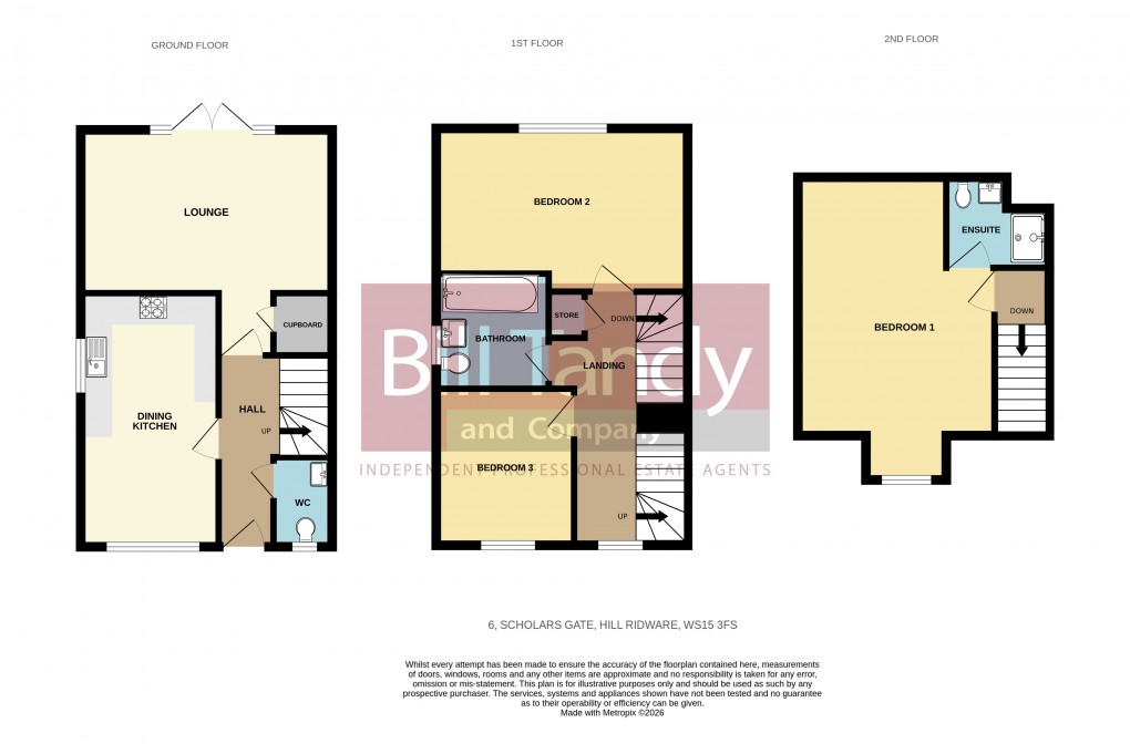Floorplan for Hill Ridware