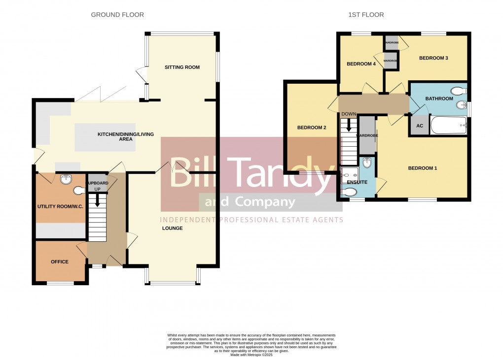 Floorplan for Macadam Close, Burntwood, Staffordshire