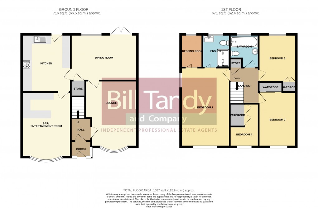 Floorplan for Common View, Burntwood, Staffordshire